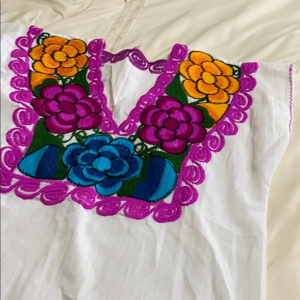 Beautiful handmade Mexican blouse